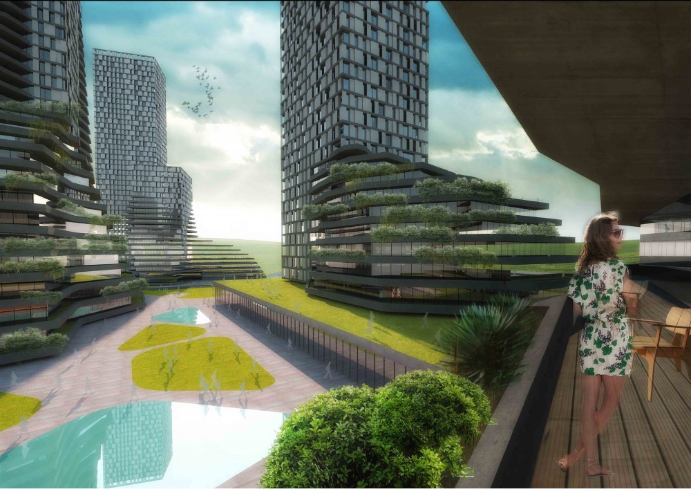 Platea Residences / Salon2