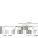 School and Student Residence (12) north elevation
