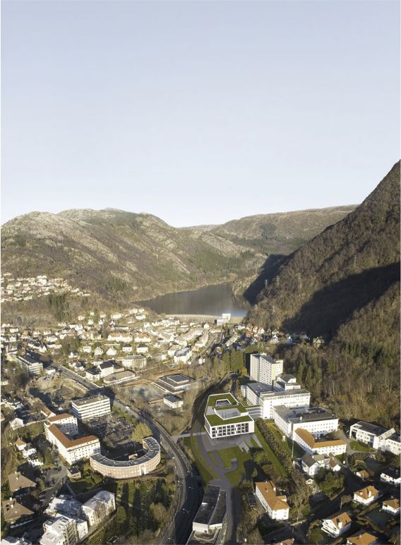 Haraldsplass Hospital / C. F. Møller Architects