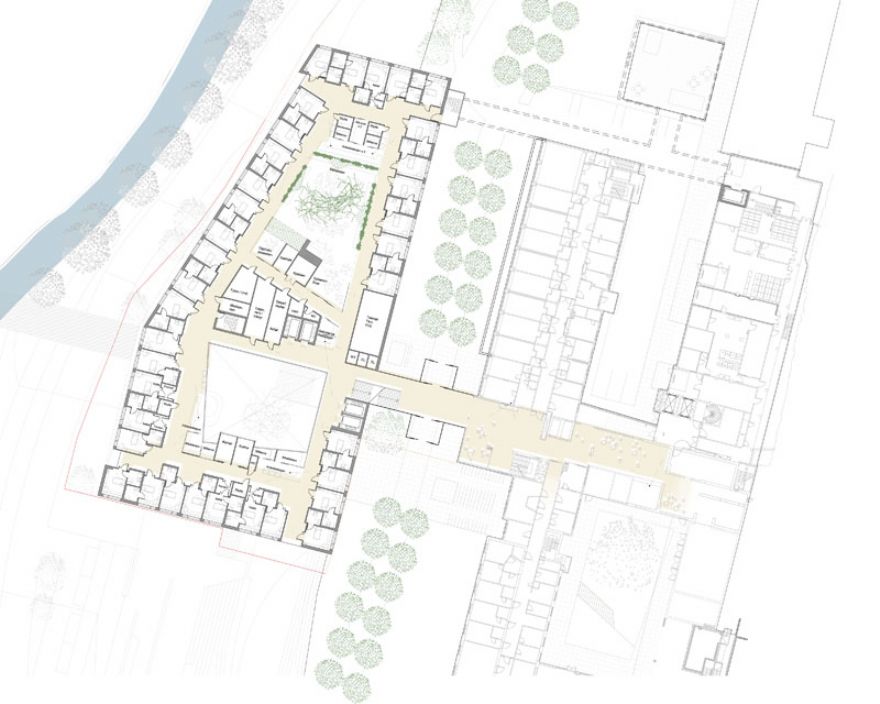 Haraldsplass Hospital / C. F. Møller Architects