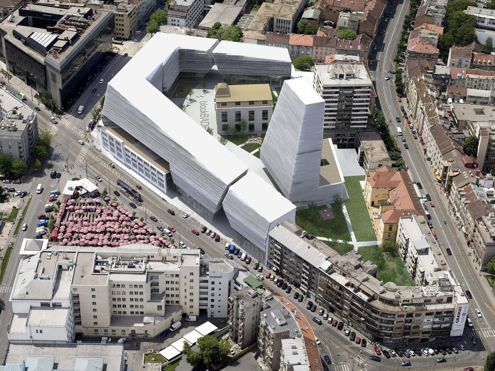 Badel Block Complex Proposal / SANGRAD Architects + AVP Arhitekti