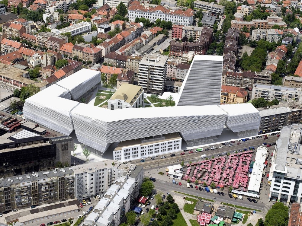 Badel Block Complex Proposal / SANGRAD Architects + AVP Arhitekti