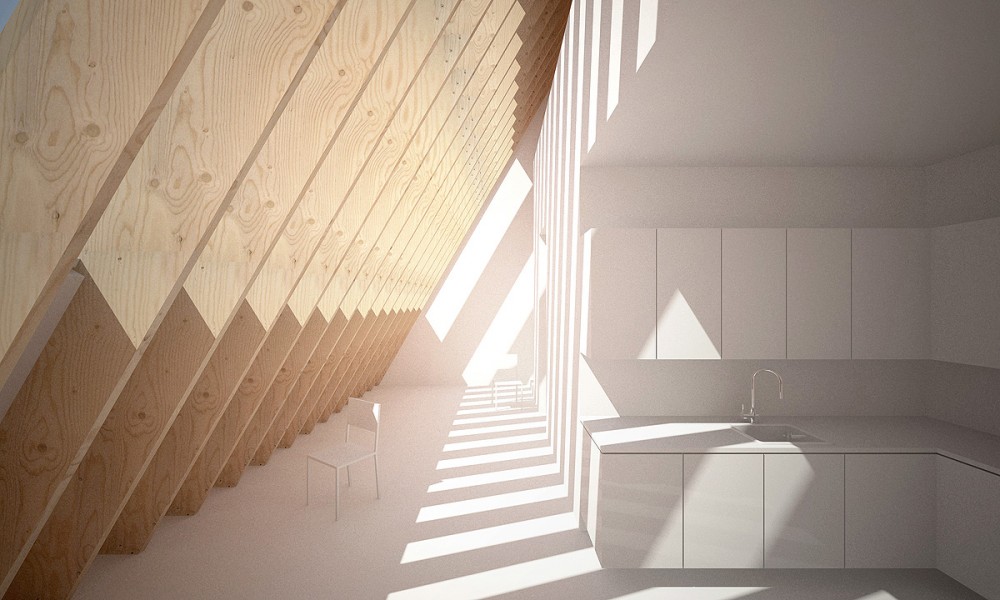 ‘Roof House’ Proposal / Betillon/Dorval‐Bory Architectes