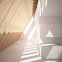 'Roof House' Proposal (7) house #3 - kitchen and dining