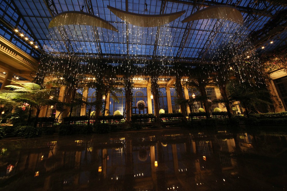 Bruce Munro’s stunning LED Installations light up Longwood Gardens