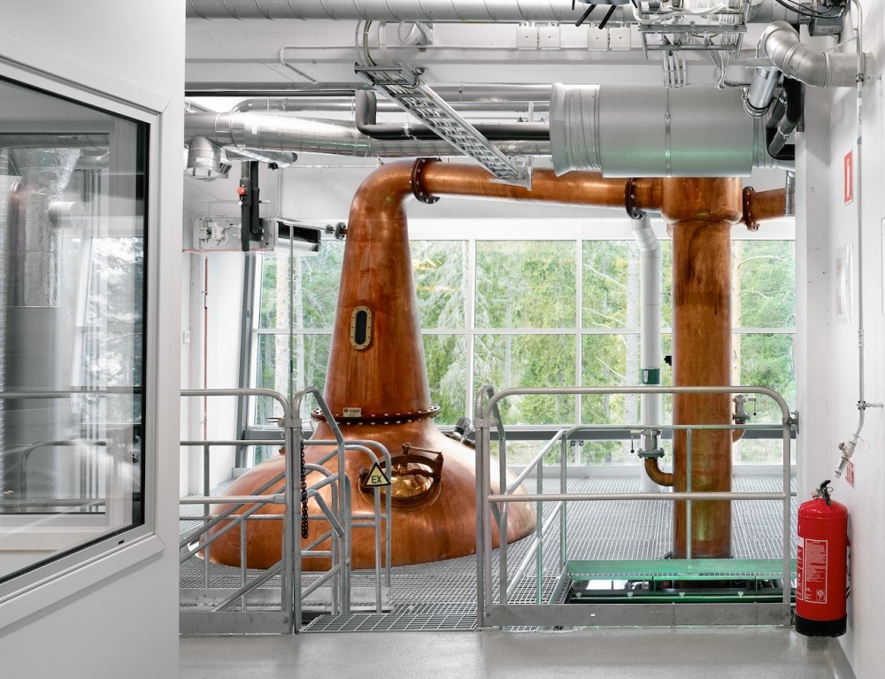Mackmyra Gravity Distillery / TEA
