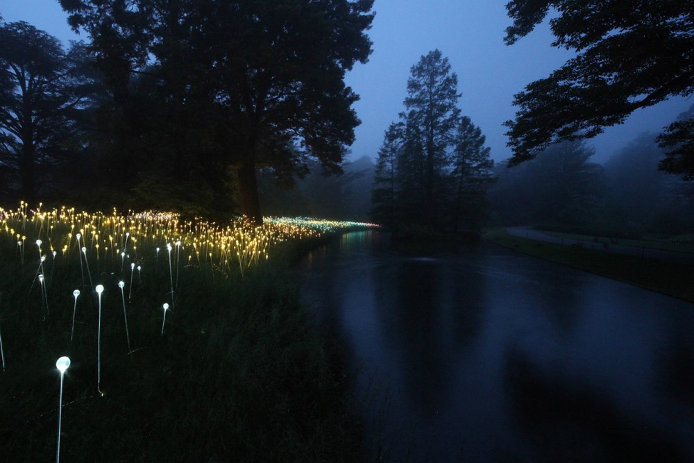 Bruce Munro’s stunning LED Installations light up Longwood Gardens