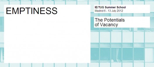 'Emptiness: The Potentials of Vacancy' Summer School Session