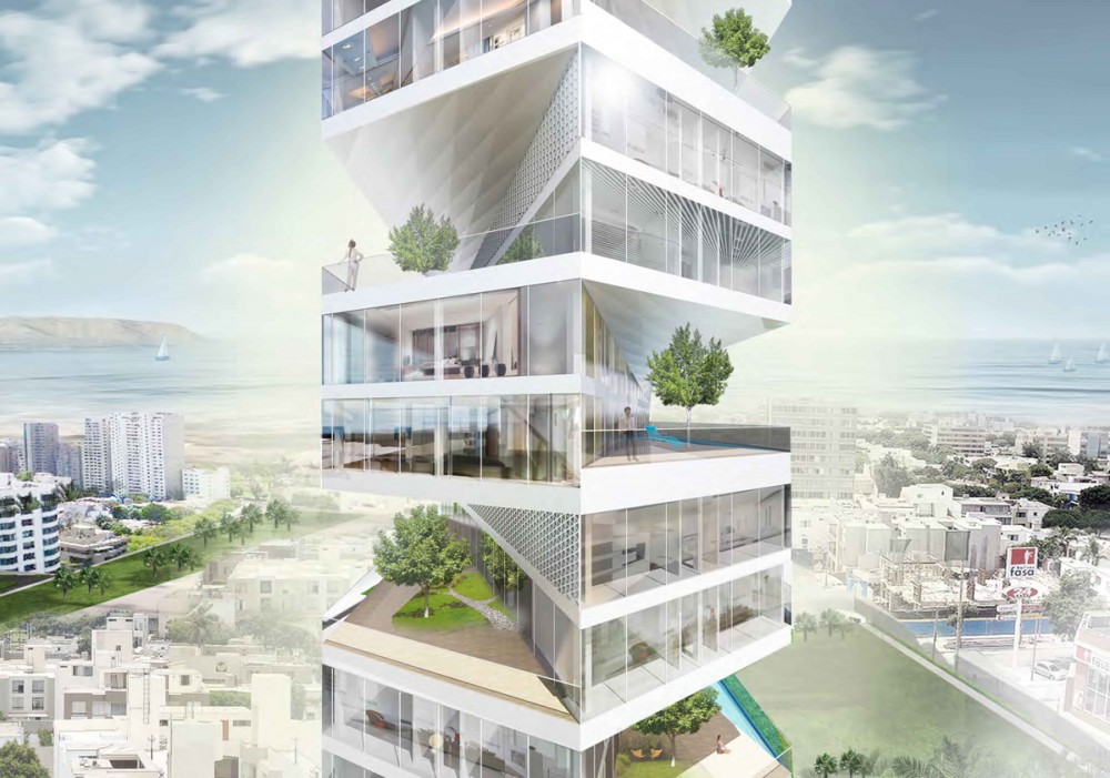 Writhing Tower / LYCS Architecture