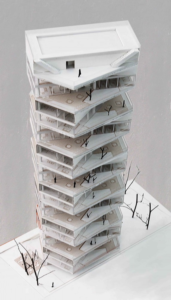 Writhing Tower / LYCS Architecture