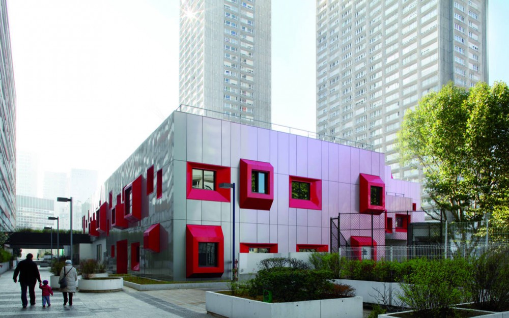 Kindergarten in Paris / Eva Samuel Architect Urbanist & Associates
