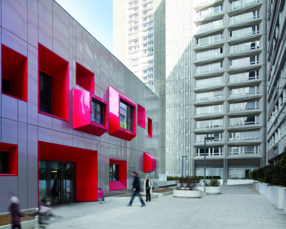 Kindergarten in Paris / Eva Samuel Architect Urbanist & Associates