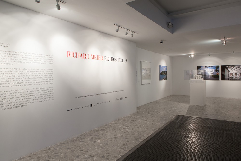 Richard Meier Retrospective Exhibition in Mexico City