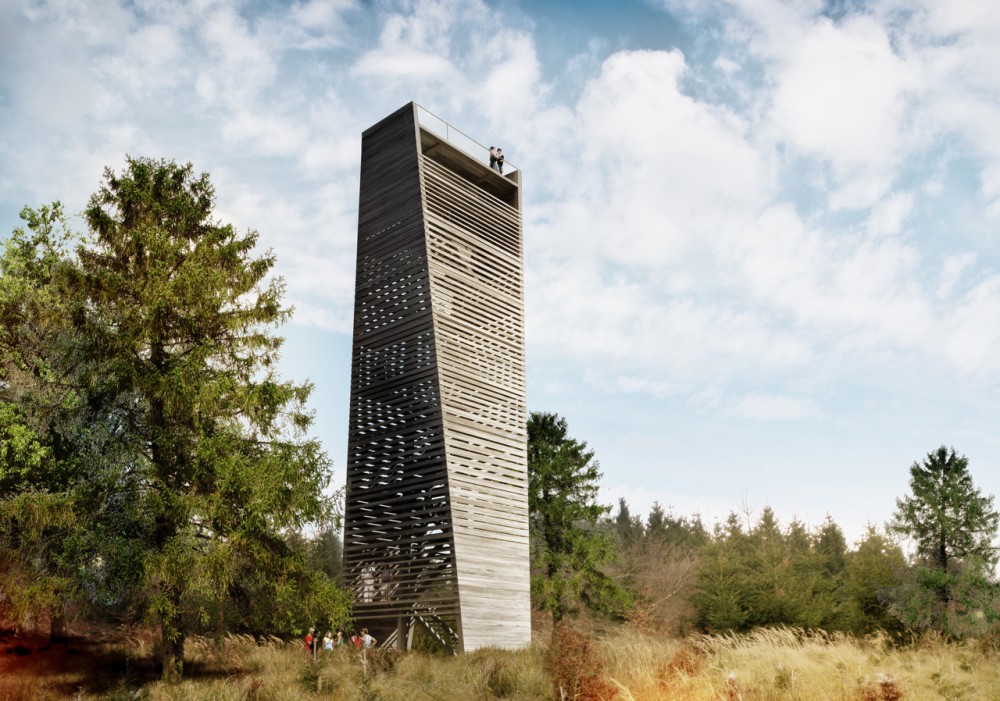 Kelčský Javorník Observatory / Mimosa Architekti