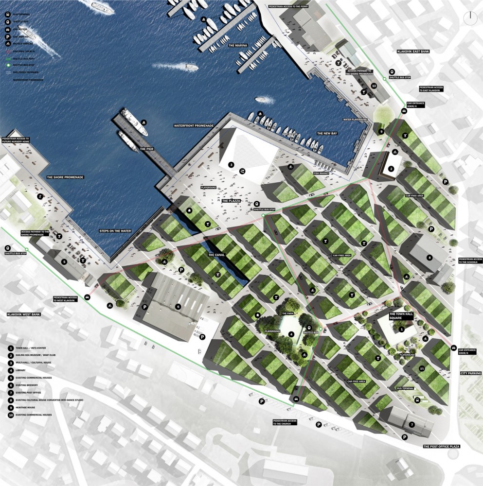 Klaksvik City Center / Group8