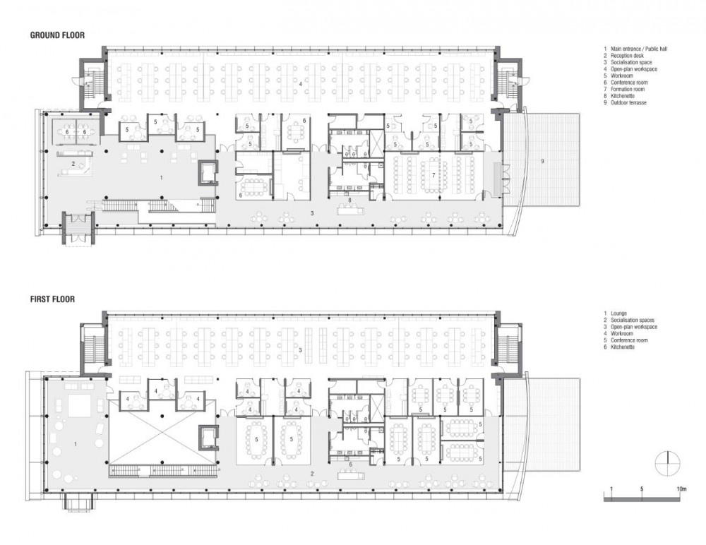 Administrative Building of GlaxoSmithKline Inc. / Coarchitecture