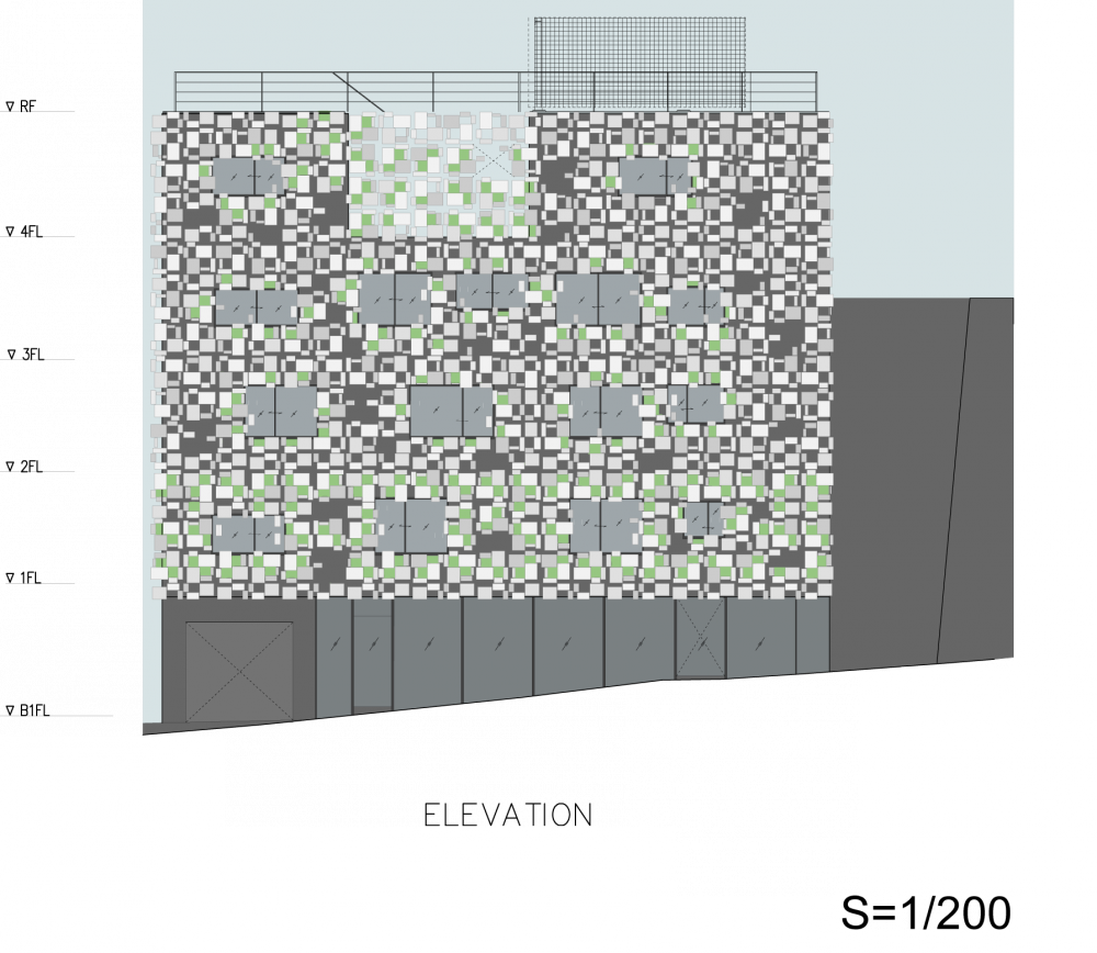 Green Cast / Kengo Kuma & Associates