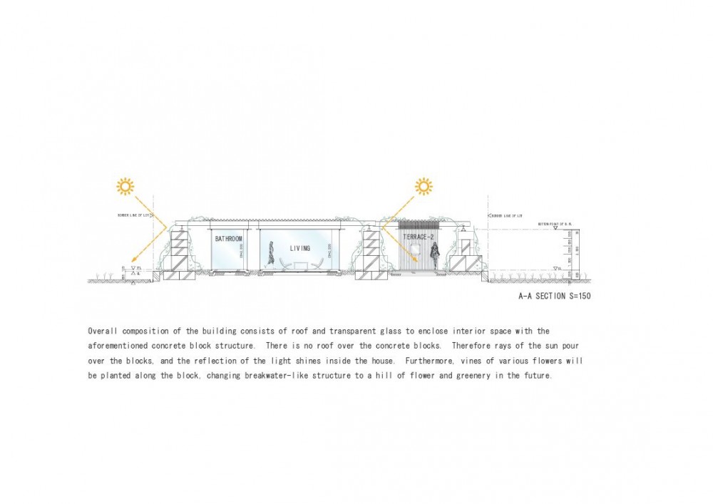Glass House for Diver / naf architect & design