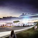 Qingdao_Night Plaza View_Option Qingdao_Night Plaza View_Option © UNStudio