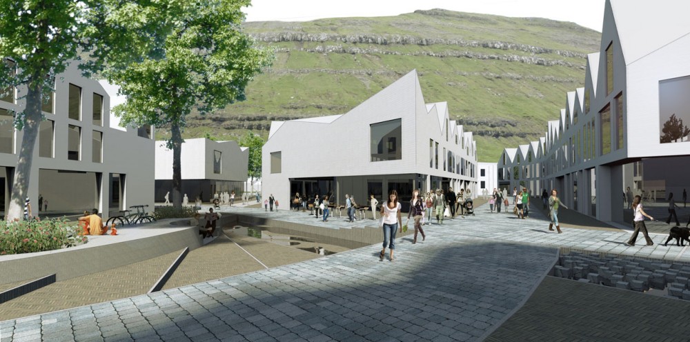 Klaksvik City Center Proposal / reSET Architecture