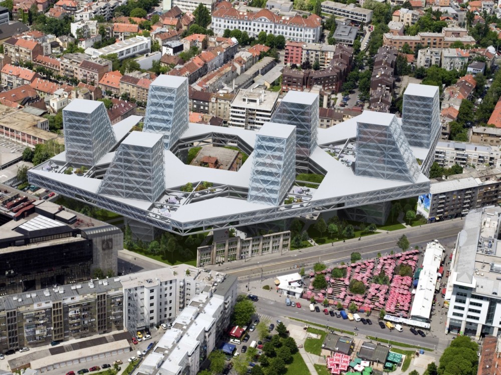 Badel Block Complex Proposal / Luka Anic, Danko Balog, Tamara Baresic, Srdan Gajic