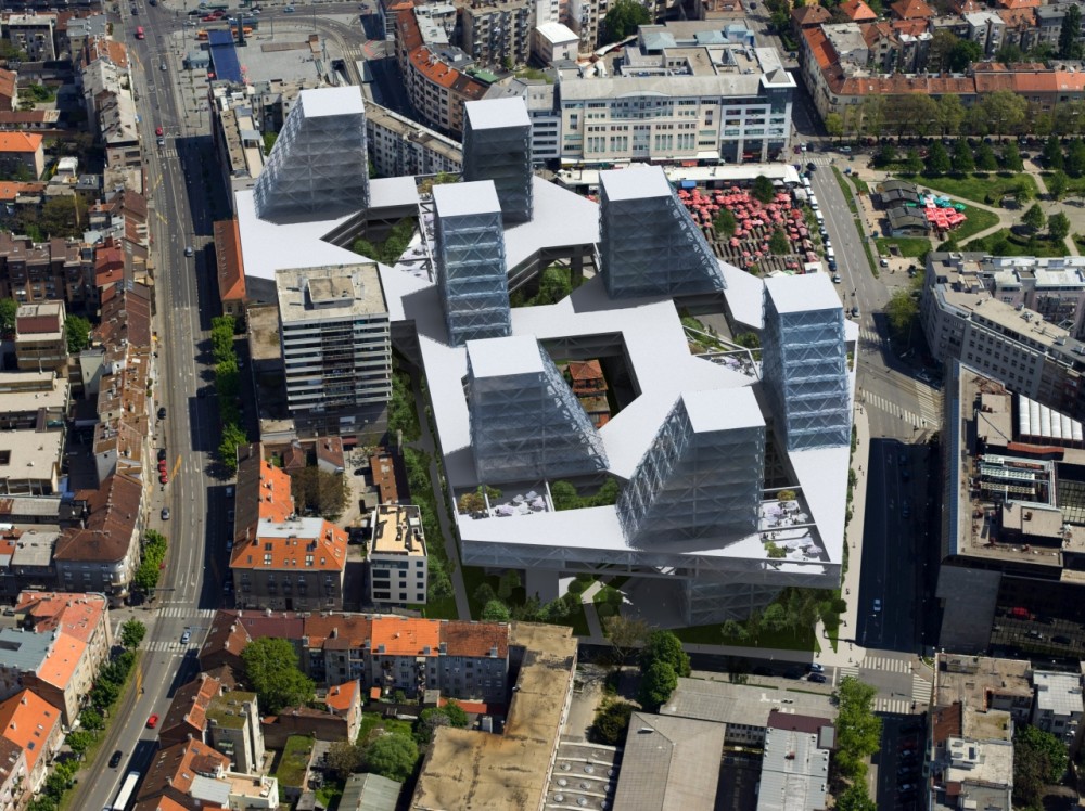 Badel Block Complex Proposal / Luka Anic, Danko Balog, Tamara Baresic, Srdan Gajic