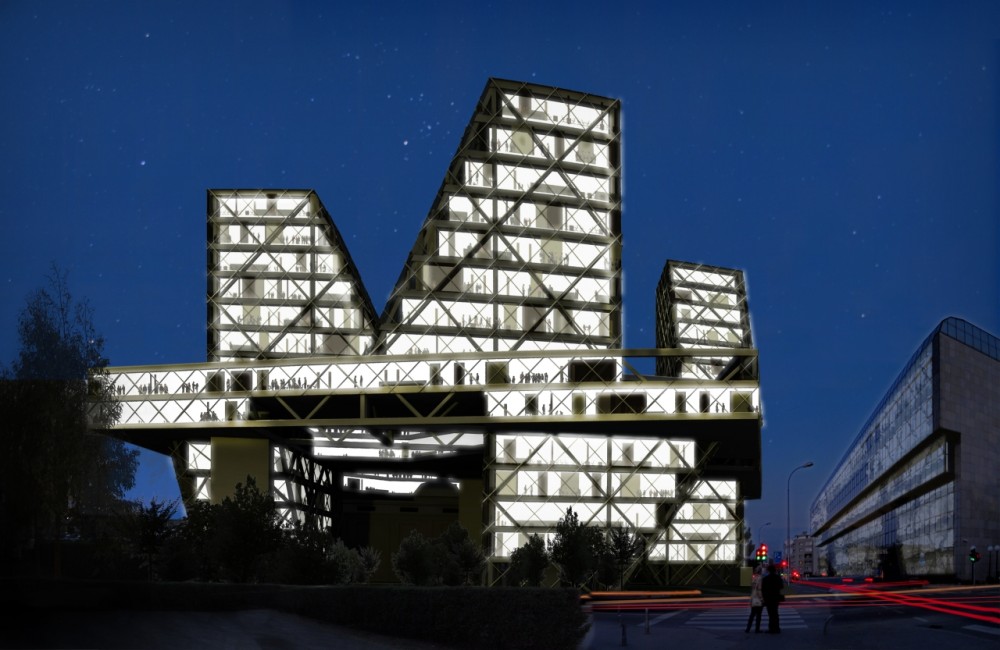 Badel Block Complex Proposal / Luka Anic, Danko Balog, Tamara Baresic, Srdan Gajic