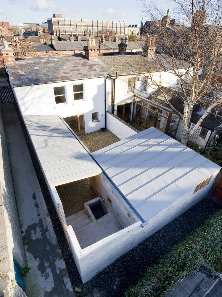 Laneway Wall Garden House / Donaghy & Dimond Architects
