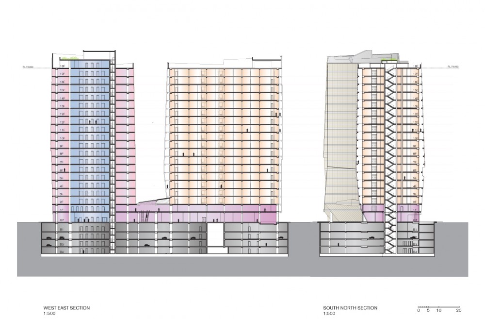Guardian Towers / LAB Architecture Studio + ERGA Progress
