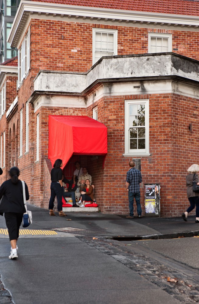 ‘Stairway Cinema’ Installation / OH.NO.SUMO