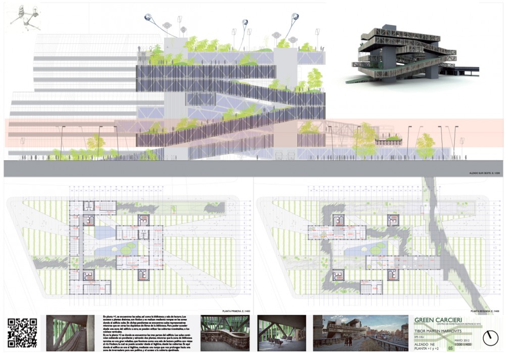 Green Carceri (Highline 4.0) / TARQUITECTOS