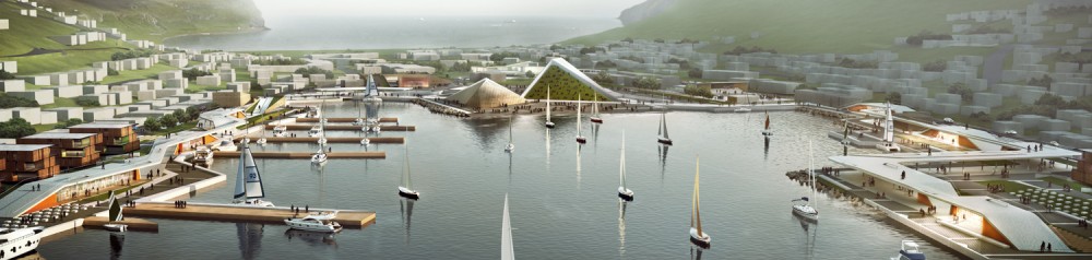 Klaksvik City Center Proposal / DL+A _ SIZE*