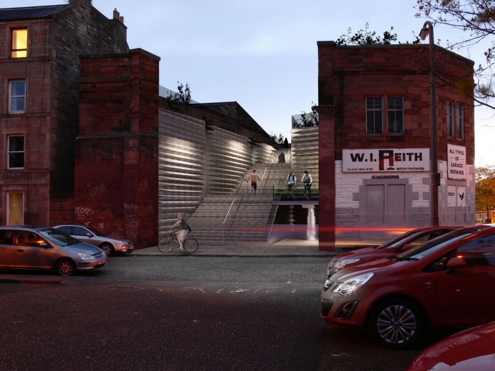 Leith Walk ‘Green Bridge’ / biomorphis