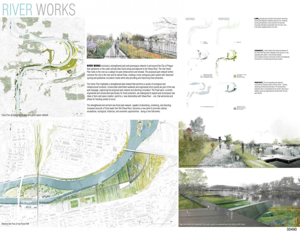 Skanska Bridging Prague Competition Winners