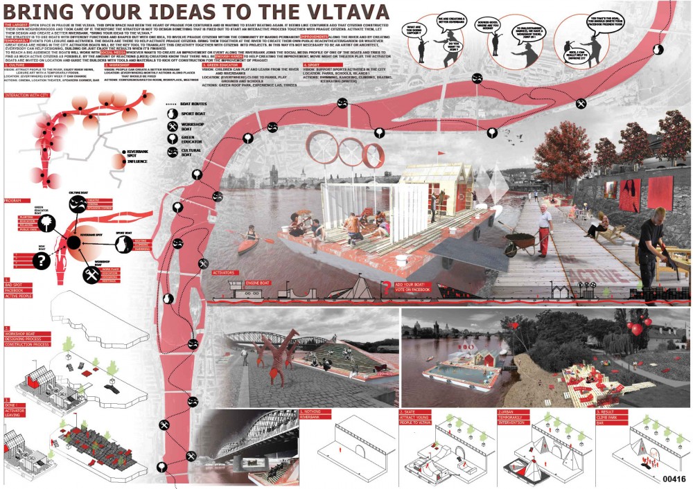 Skanska Bridging Prague Competition Winners