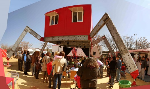 'Bottom Up' Public Intervention at International Architecture Festival (1)