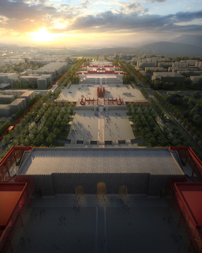 Regeneration of the Forbidden City / WILCOTER Architects