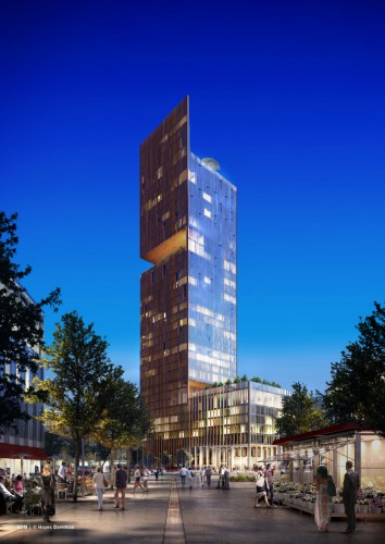 Manhattan Loft Gardens / SOM (1)