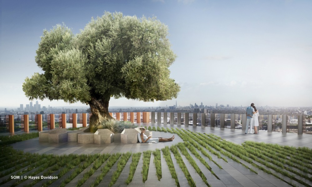 Manhattan Loft Gardens / SOM