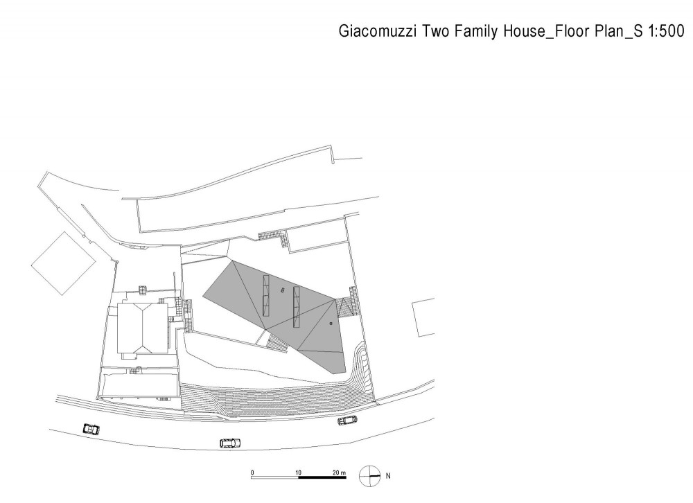 Two family house Giacomuzzi / Monovolume architecture