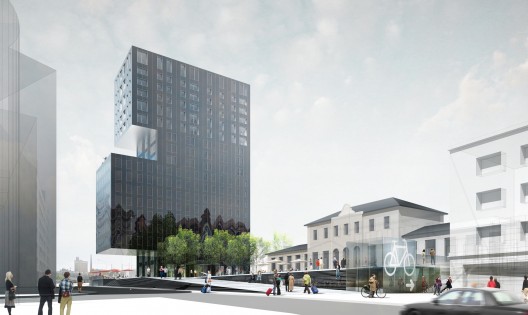 Esplanade Tower / Dominique Perrault (1)