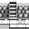 Residential Center Cugat Natura / JF Arquitectes Elevation 01
