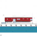 FDNY Marine Company 9 / Sage and Coombe Architects Elevation 02