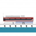 FDNY Marine Company 9 / Sage and Coombe Architects Elevation 01