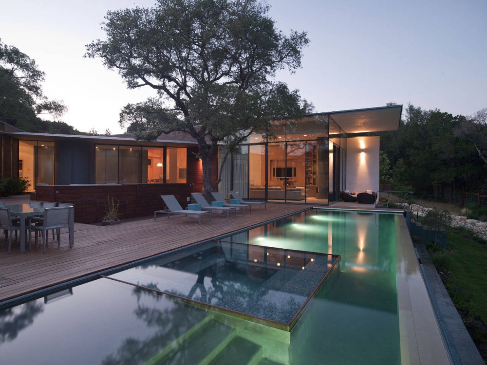 Cascading Creek House / Bercy Chen Studio
