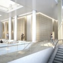 SOM breaks ground at The Christ Hospital in Cincinnati (11) SOM breaks ground at The Christ Hospital in Cincinnati (11) Concourse - South Lobby © SOM