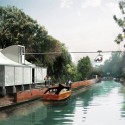 Australian Pavilion focuses on Architect's Evolving Role at Biennale (4) A water taxi journey around the Giardini, returning back to the Australian Pavilion via a zip line. © Richard Goodwin Pty Ltd