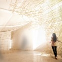 Australian Pavilion focuses on Architect's Evolving Role at Biennale (5) A complex robotically fabricated sculptural installation. © Supermanoeuvre