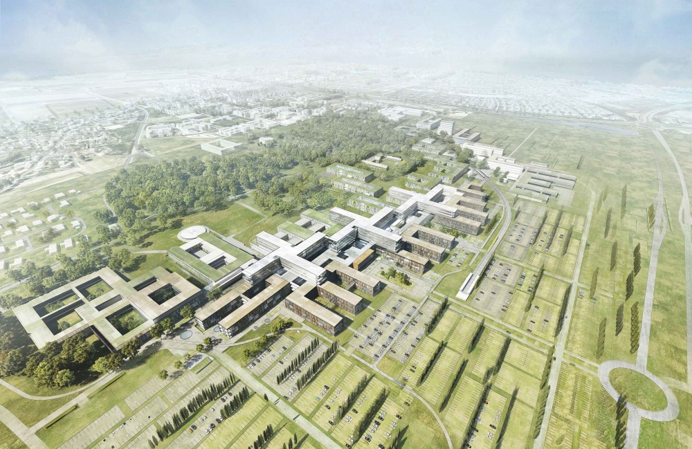 New Aalborg University Hospital / schmidt hammer lassen architects
