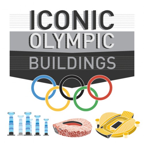 Infographic: Iconic Olympic Buildings